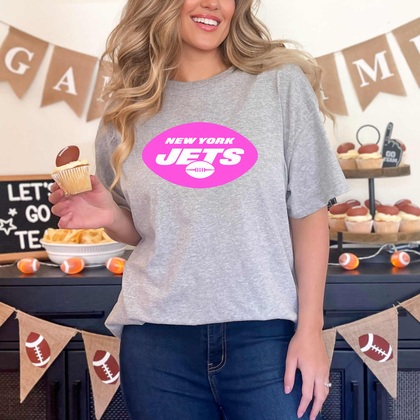 NYJ Pink Transfer