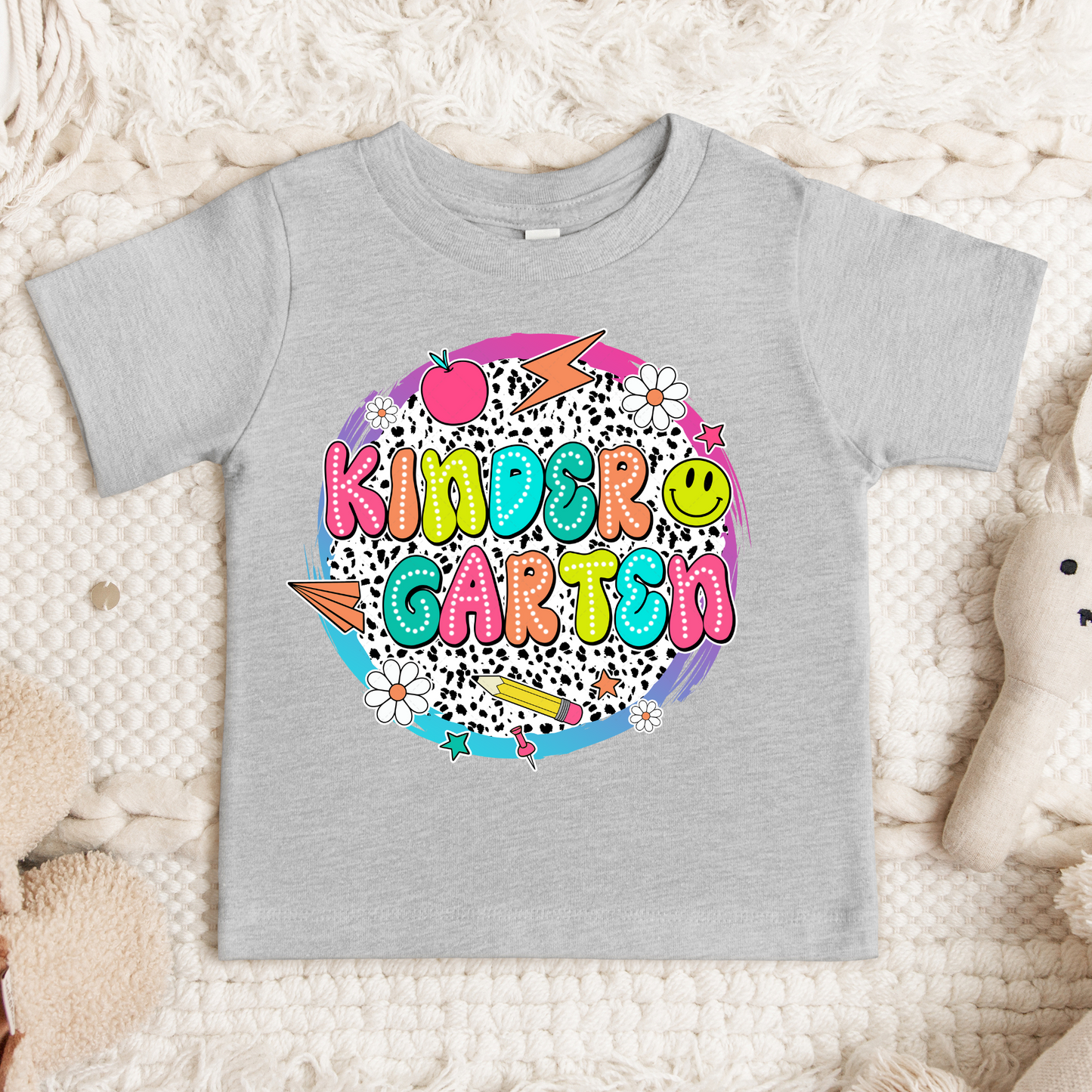 Kindergarten Dalmatian Circle Transfer
