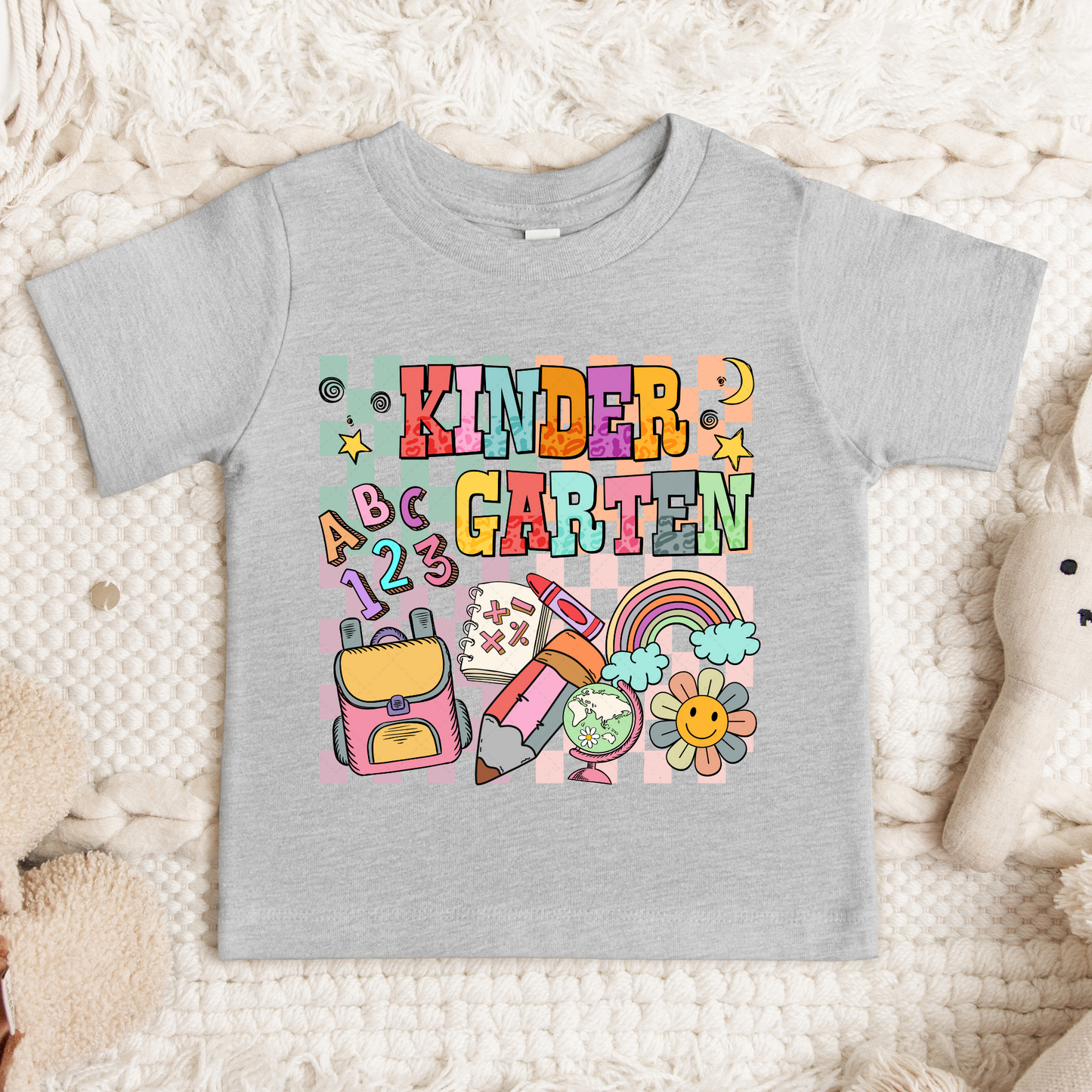 Kindergarten Retro Transfer