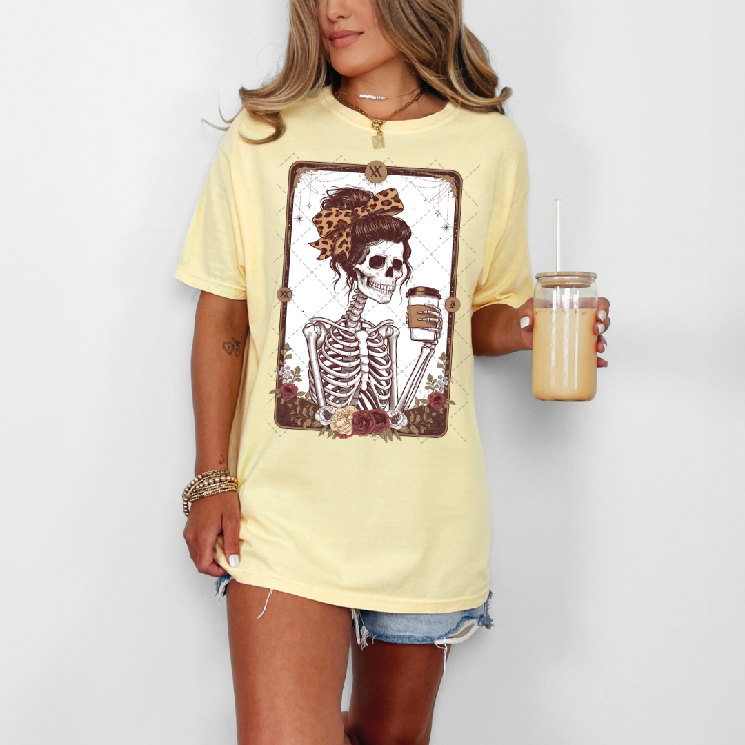 Leopard Skelly Card Transfer