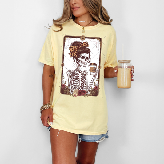 Leopard Skelly Card Transfer