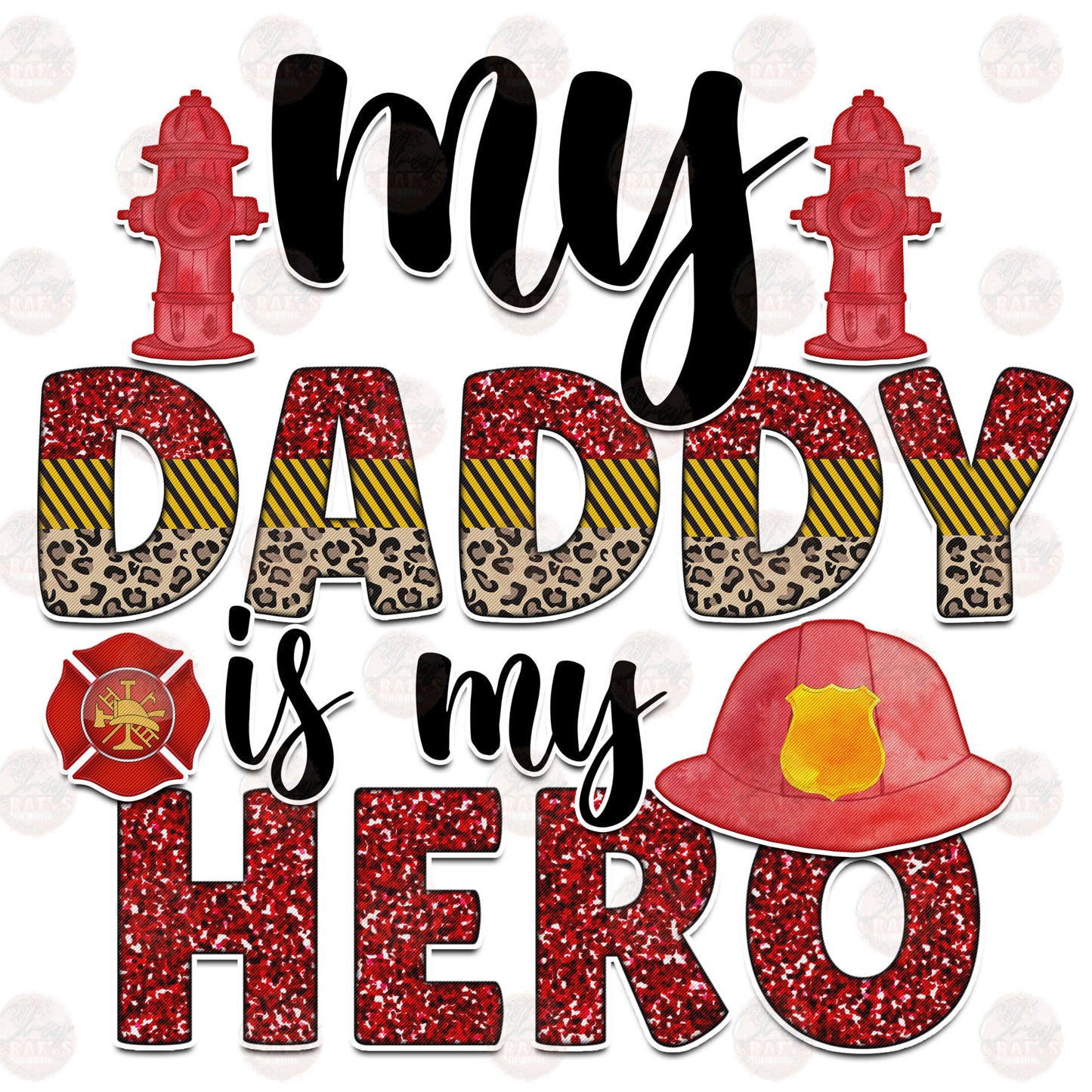 My Daddy Is My Hero Red Line Transfer