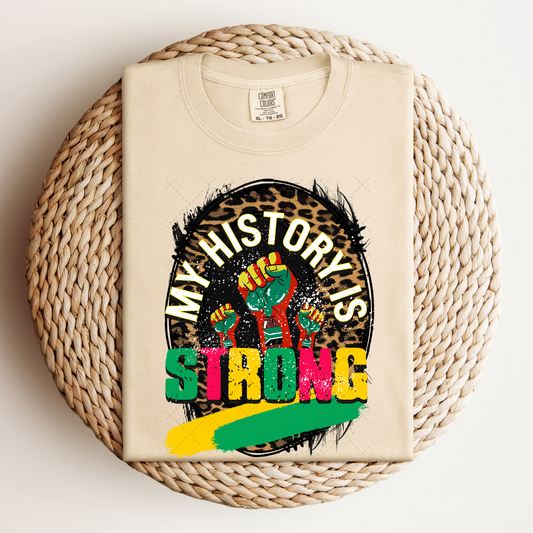 My History Is Strong Transfer