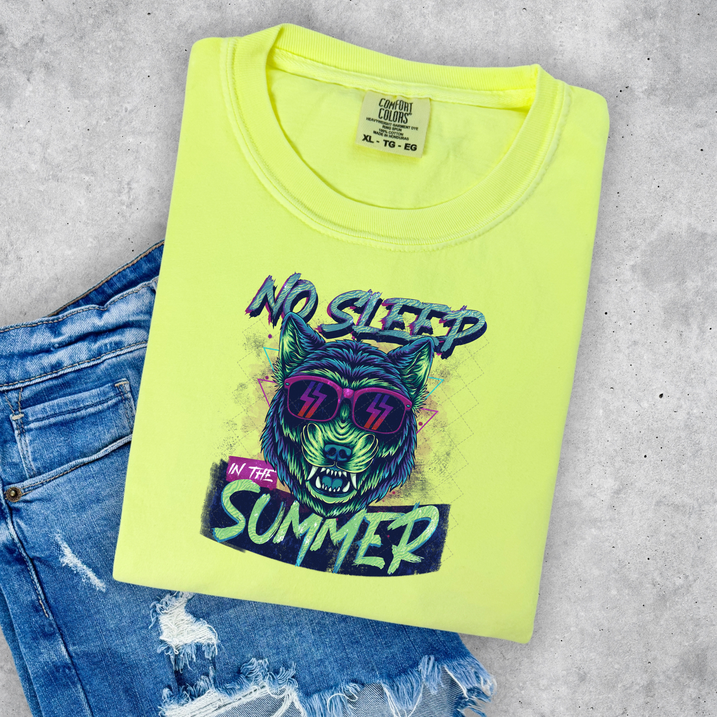 No Sleep In The Summer with Background Transfer