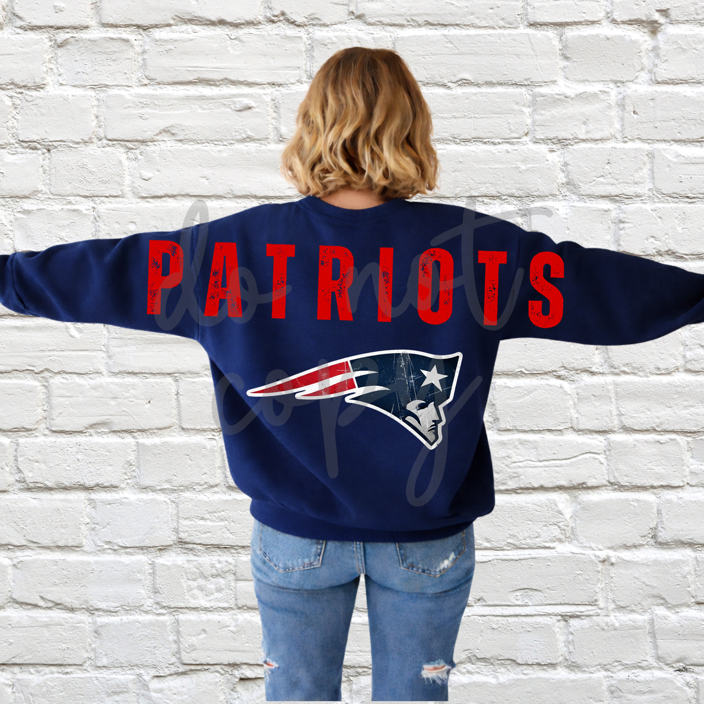 PATS AFC CHAMPS - 30x48 - PREMADE GANG SHEET