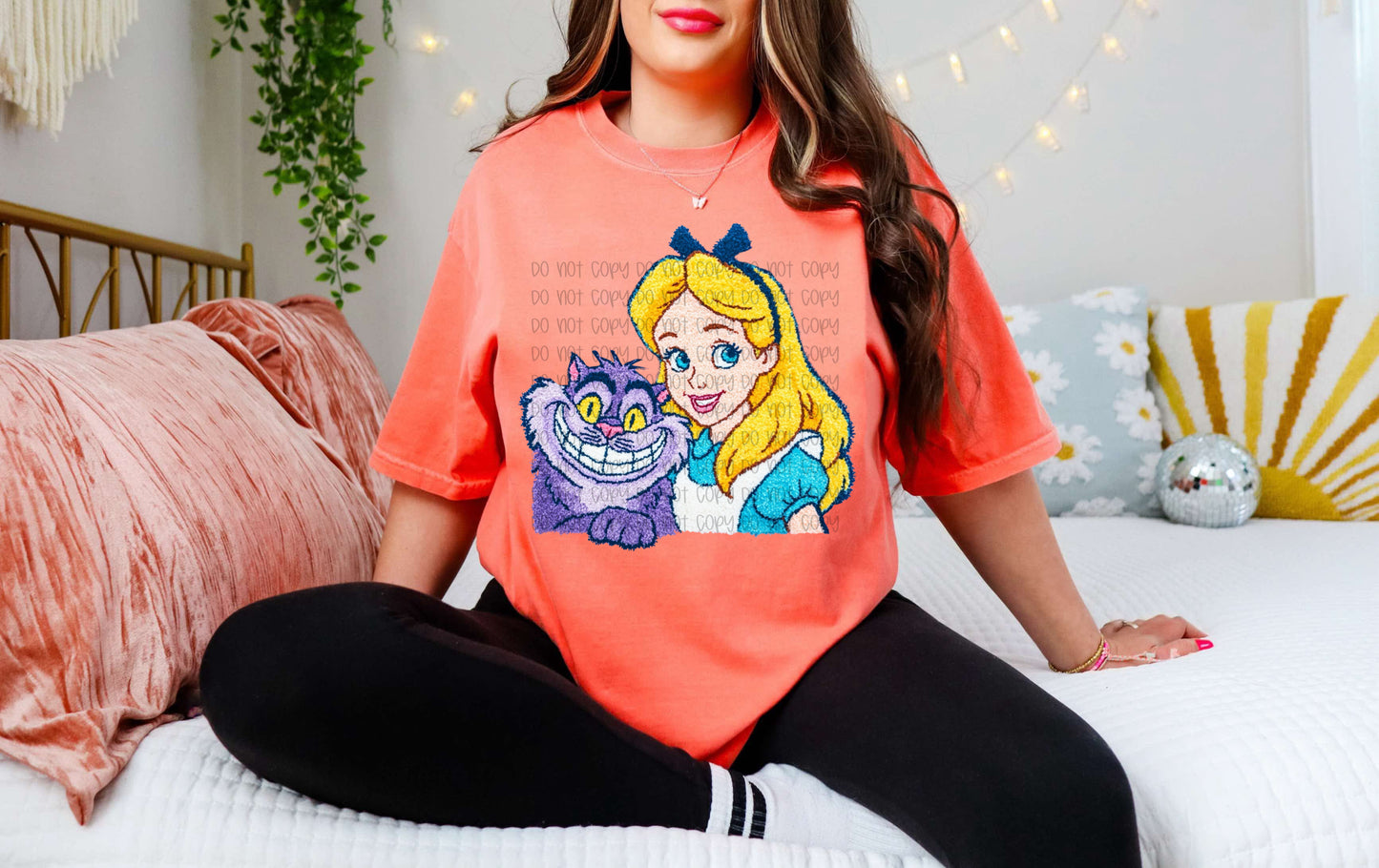 ALICE & CAT FAUX YARN TRANSFER