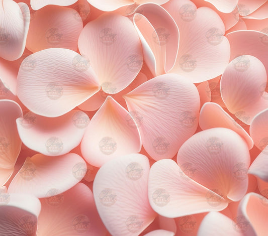 3D Pink Sakura Petal Tumbler Wrap