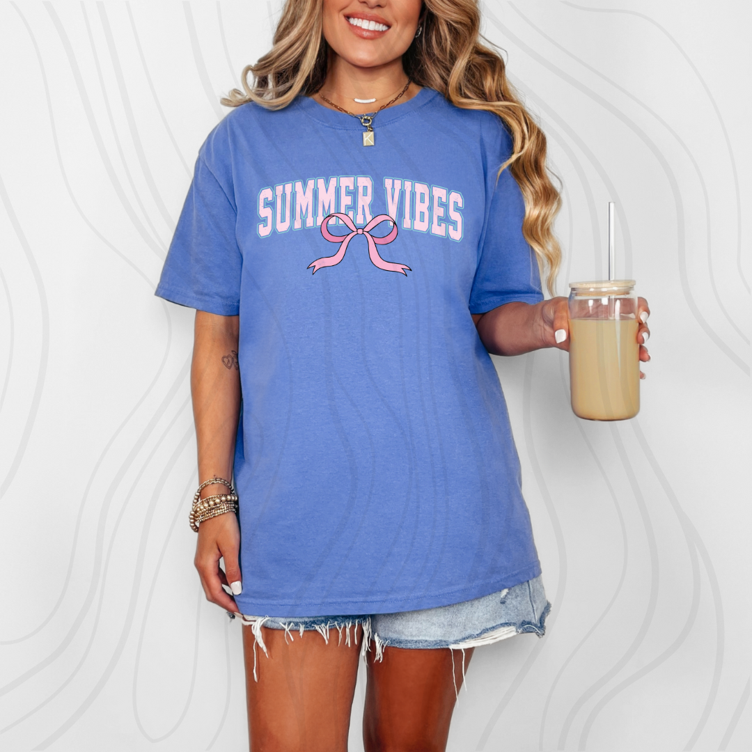 Pink Summer Vibes Transfer