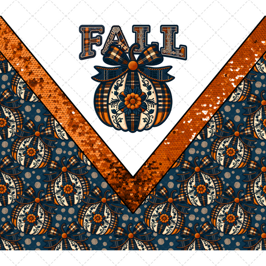 Plaid Fall Tumbler Wrap