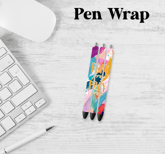 Pray Pen Wrap Transfer
