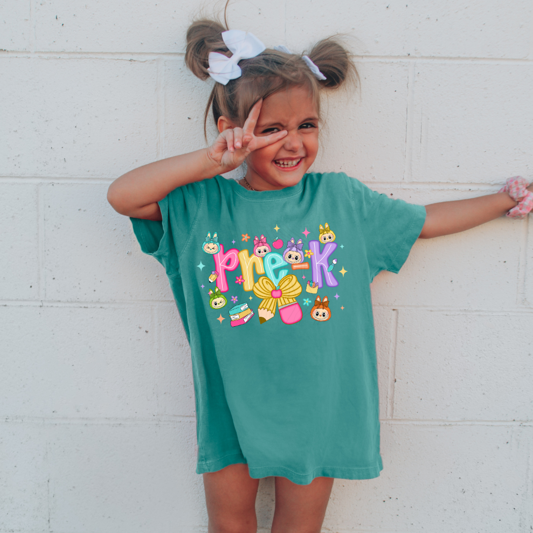 Pre-K Labubu Head Transfer