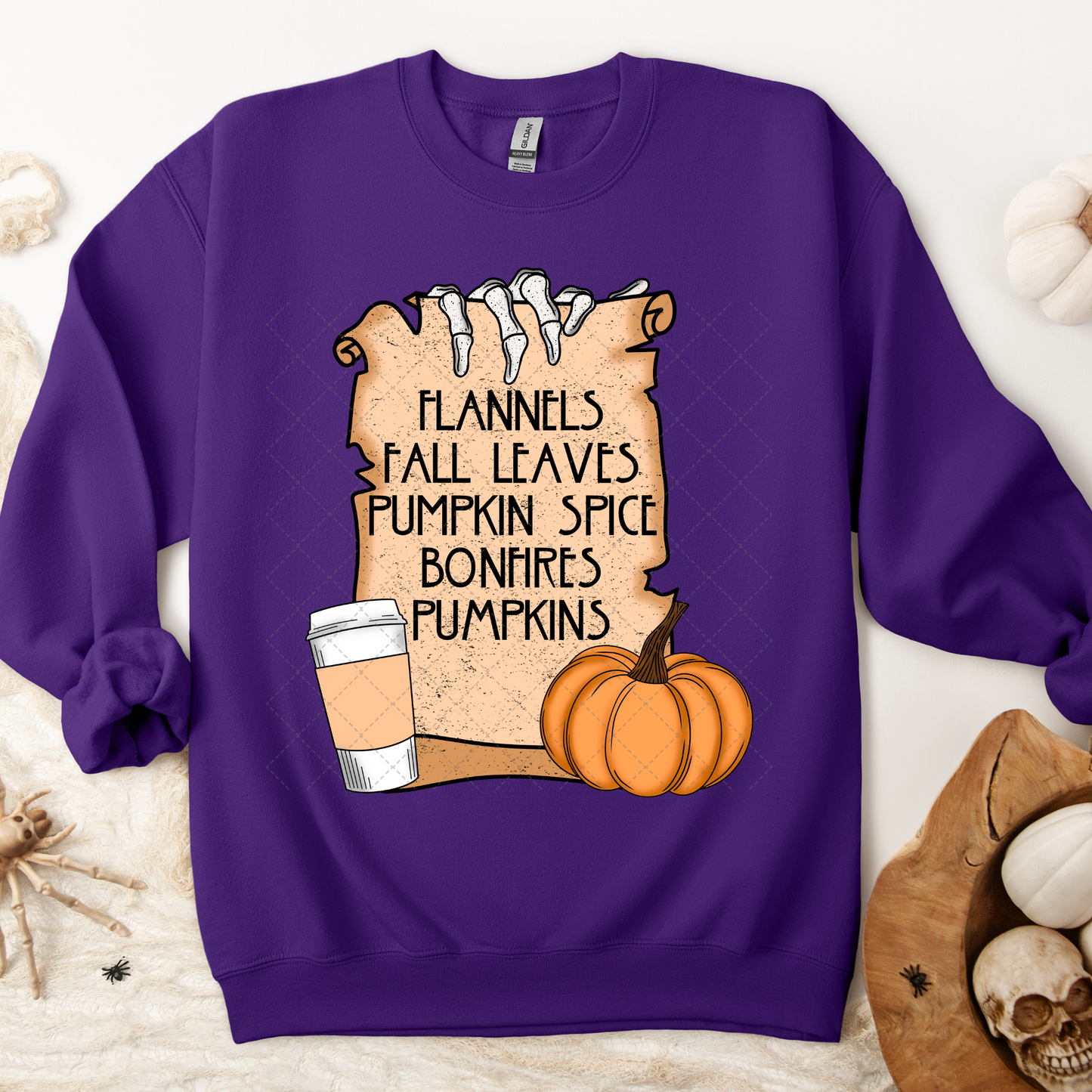 Pumpkin Coffee Scroll 2 Transfer