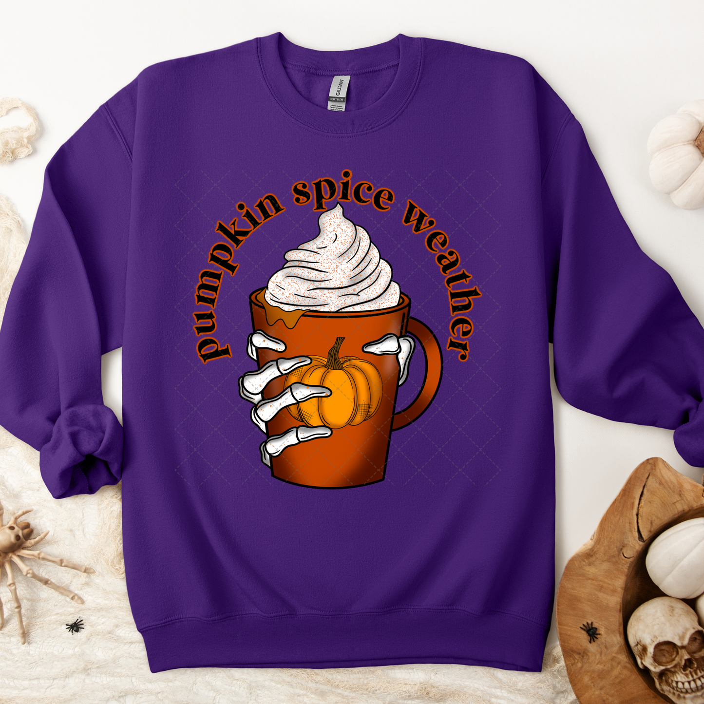 Pumpkin Spice Skelly Color Transfer
