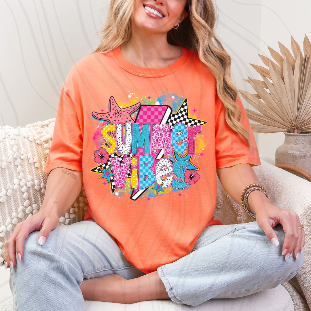Retro Summer Vibes Transfer