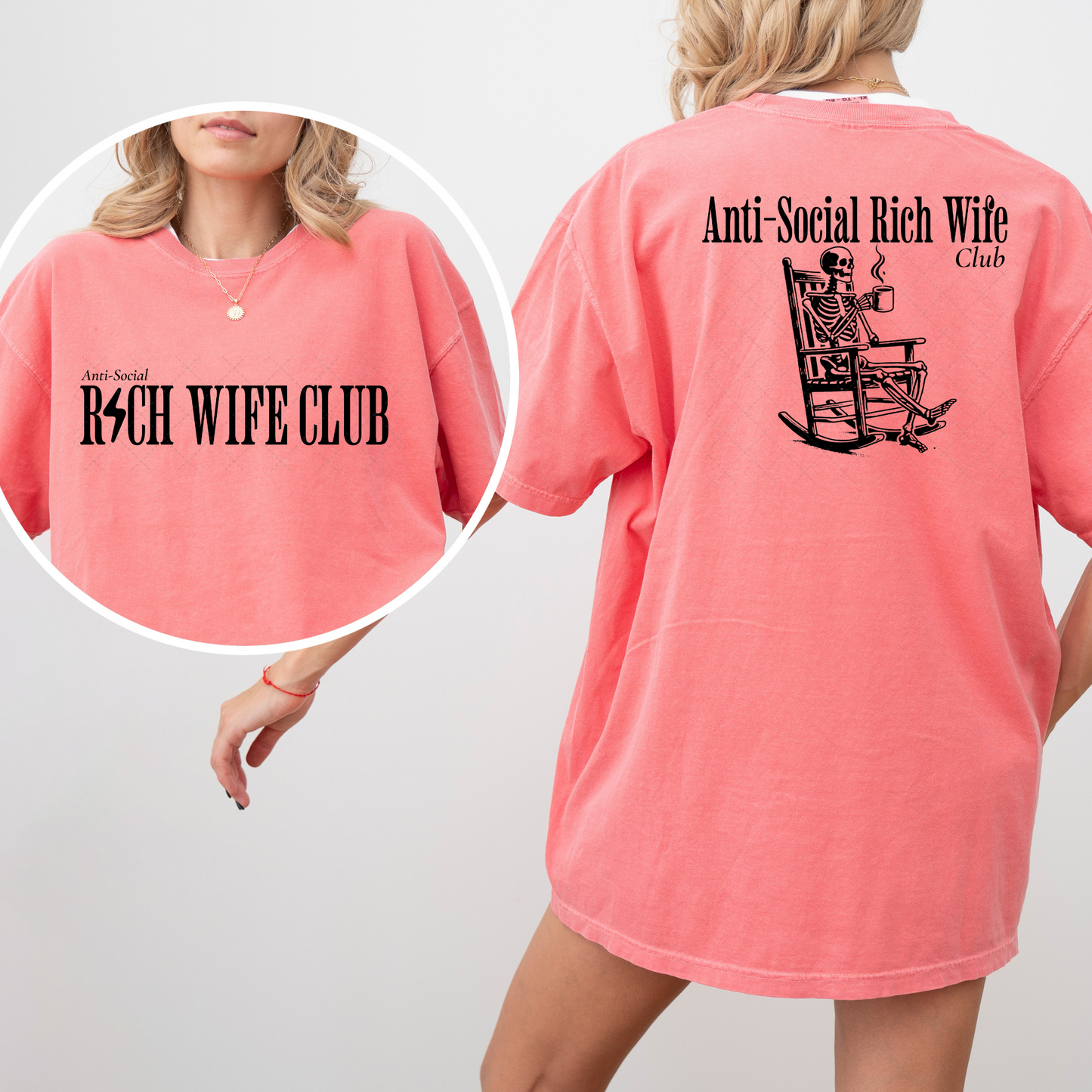 Rich Wife Club Transfer **TWO PART* SOLD SEPARATELY**