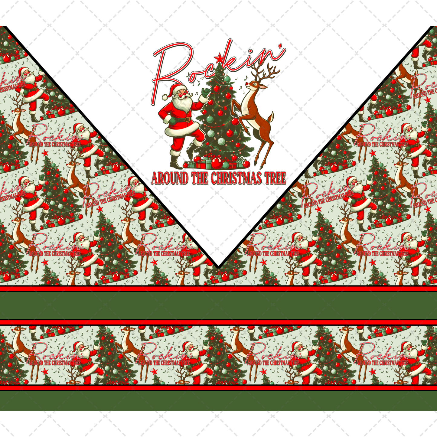 Rockin Around Tumbler Wrap