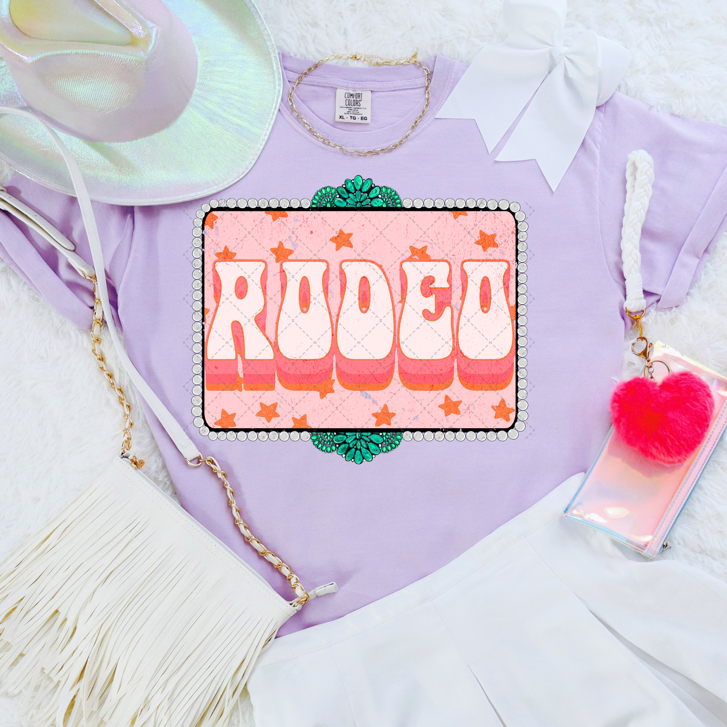 Rodeo Cowgirl Transfer