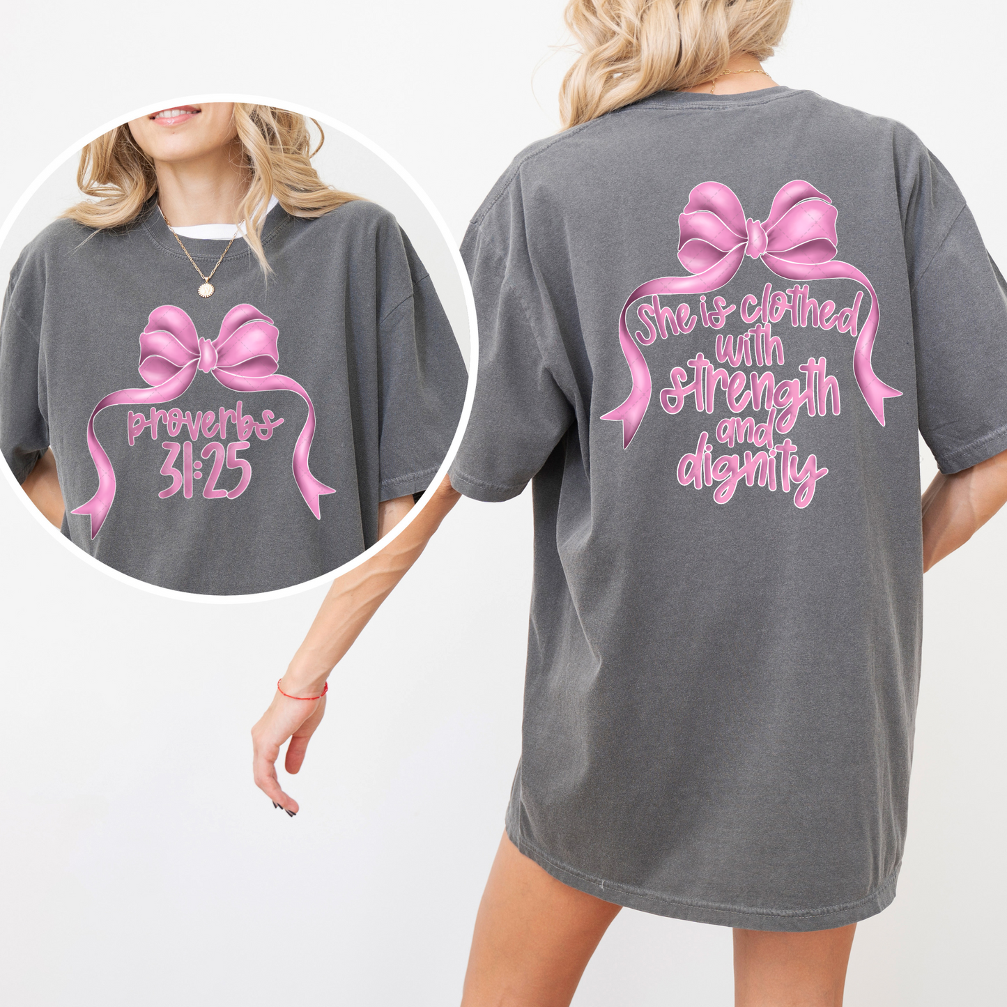 She Is Clothed With Strength ** TWO PART* SOLD SEPARATELY** Transfer