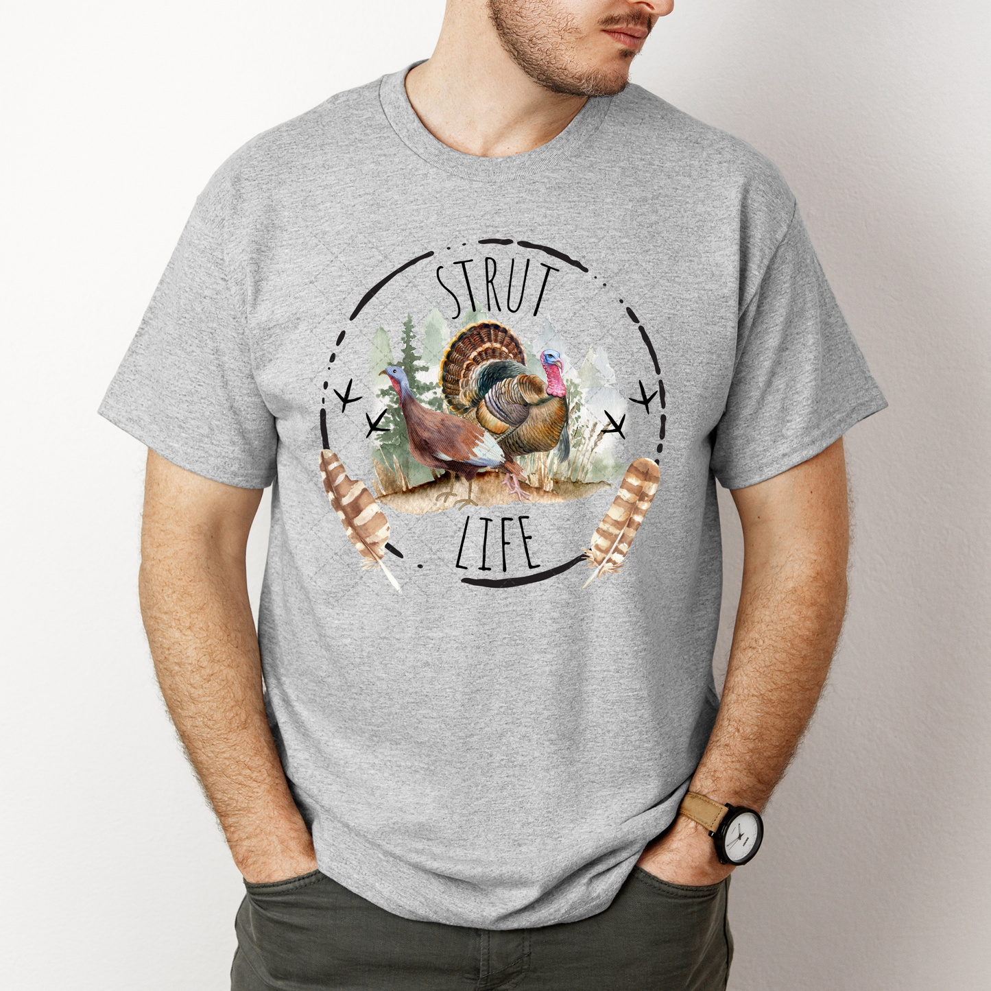 Strut Life Turkey Transfer