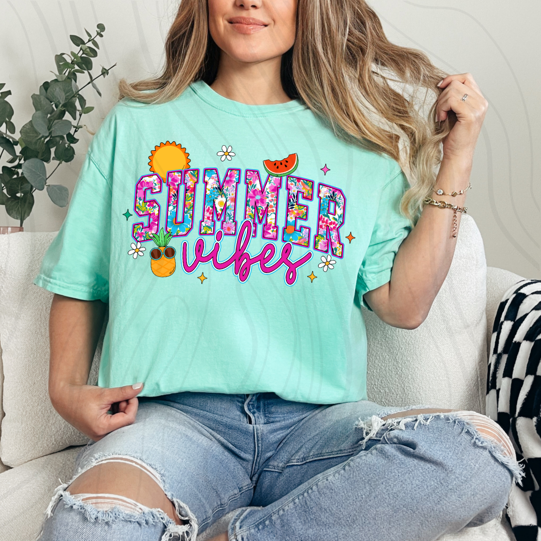 Sunshine Summer Vibes Transfer