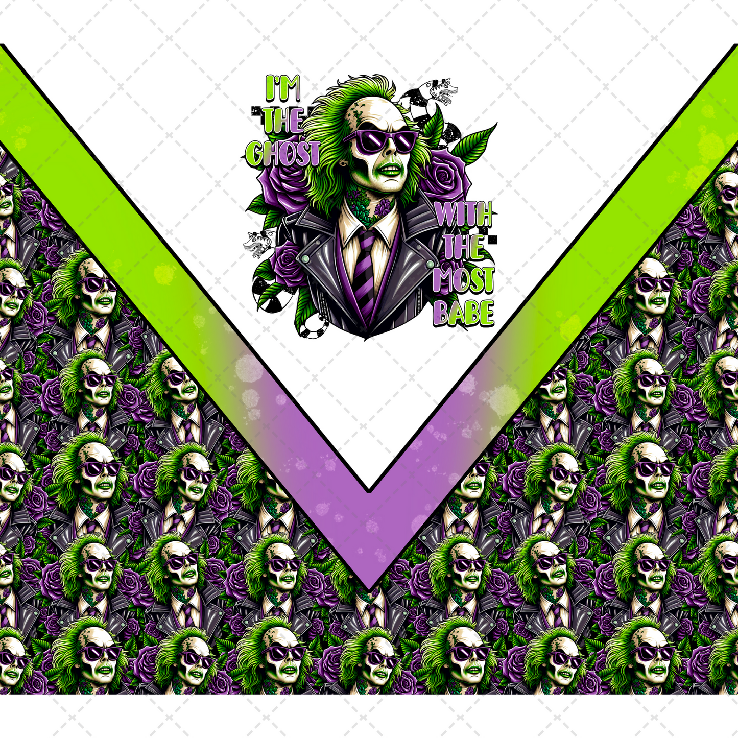 The Ghost Tumbler Wrap