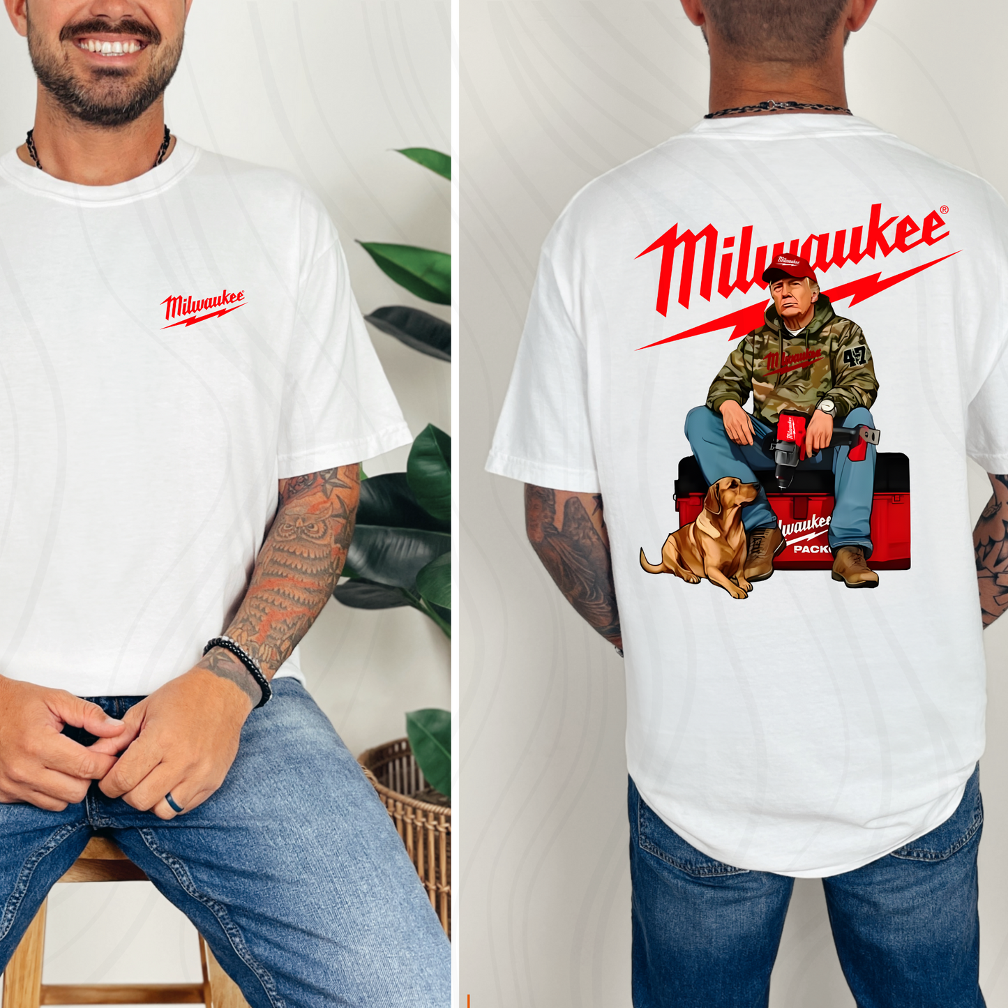 Trump Power Tool Transfer ** TWO PART* SOLD SEPARATELY**