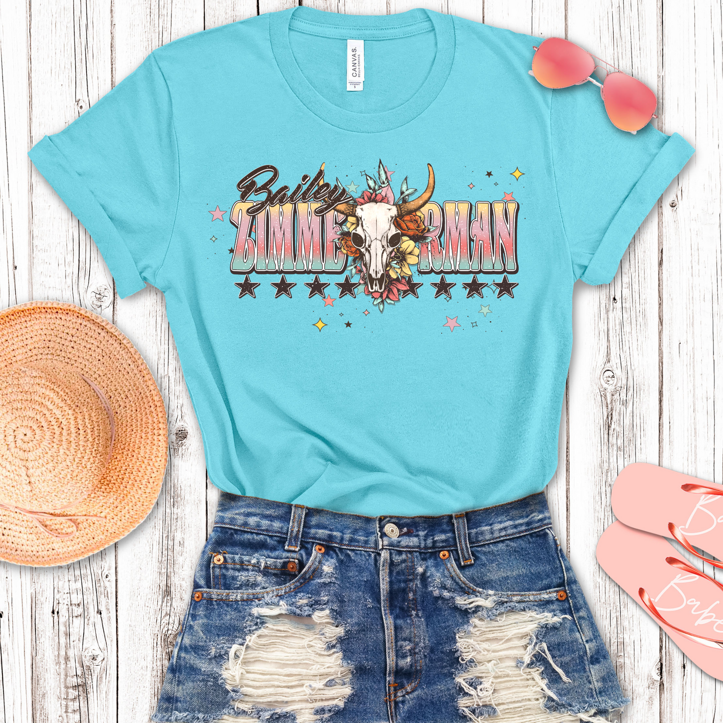 BZ Cow Skull Transfer