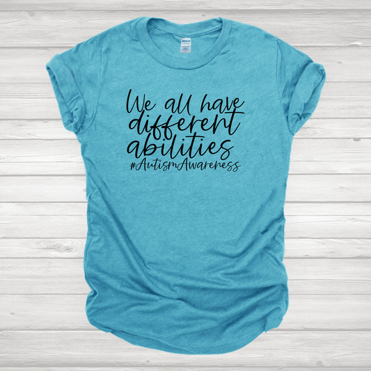 We All Have Different Abilities Transfer