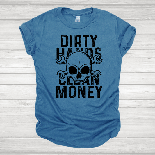 Dirty Hands Clean Money Transfer
