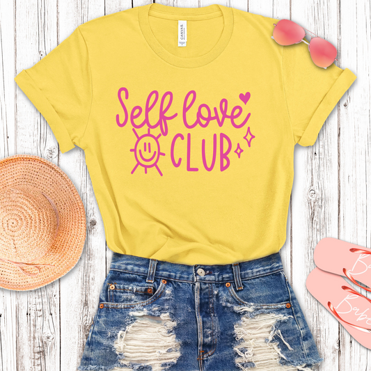 Self Love Club Pink Transfer