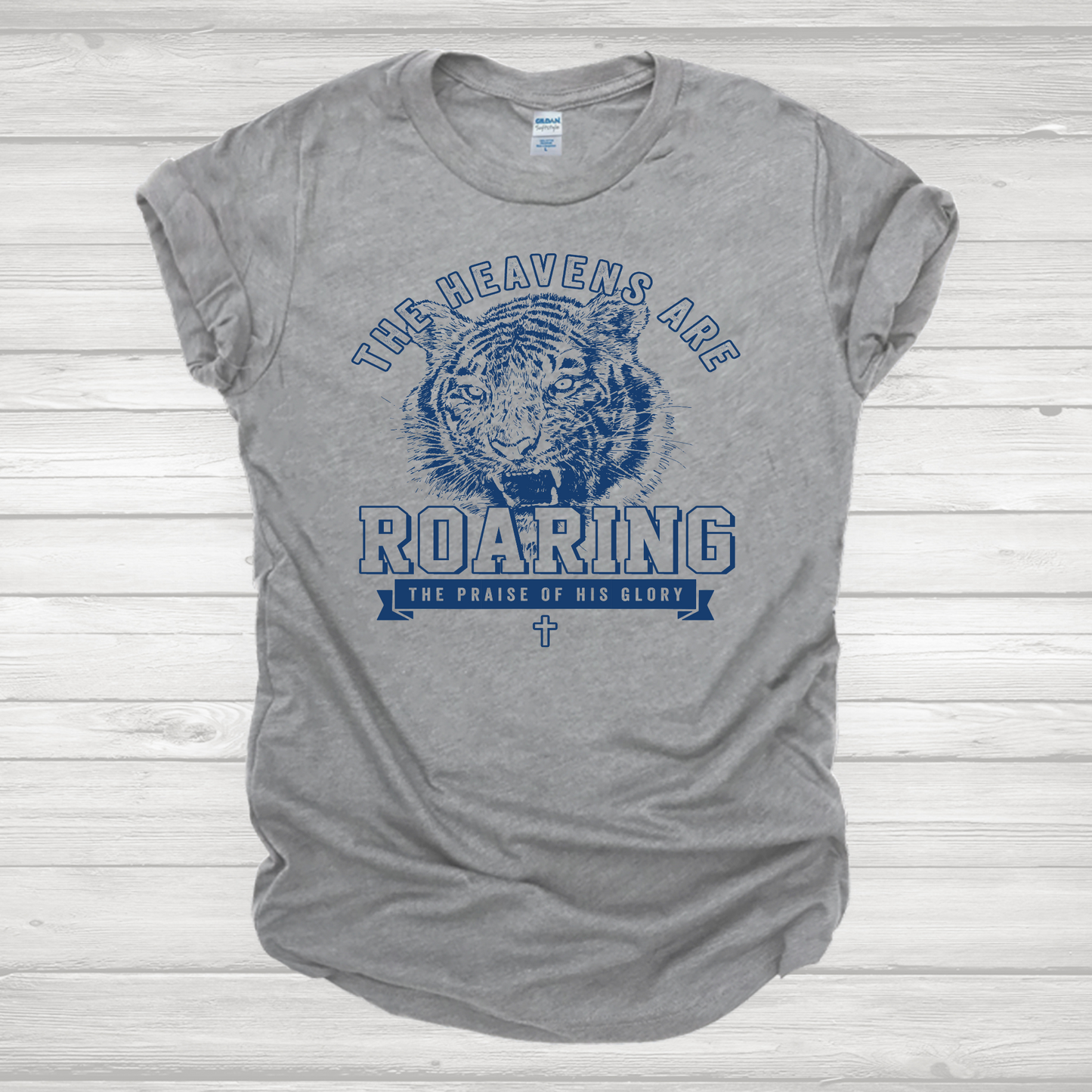 The Heavens Are Roaring Blue Transfer