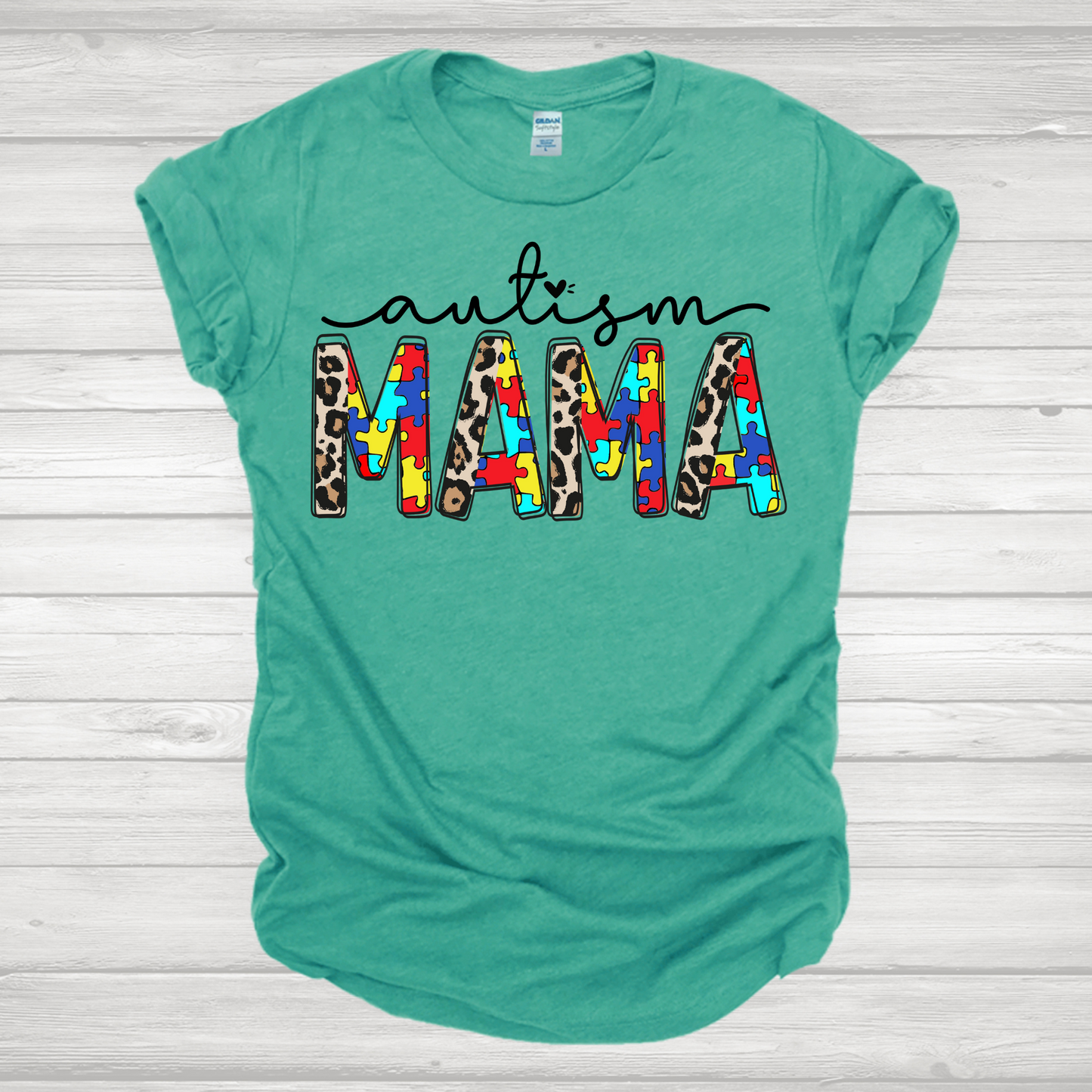 Autism Mama Leopard Transfer