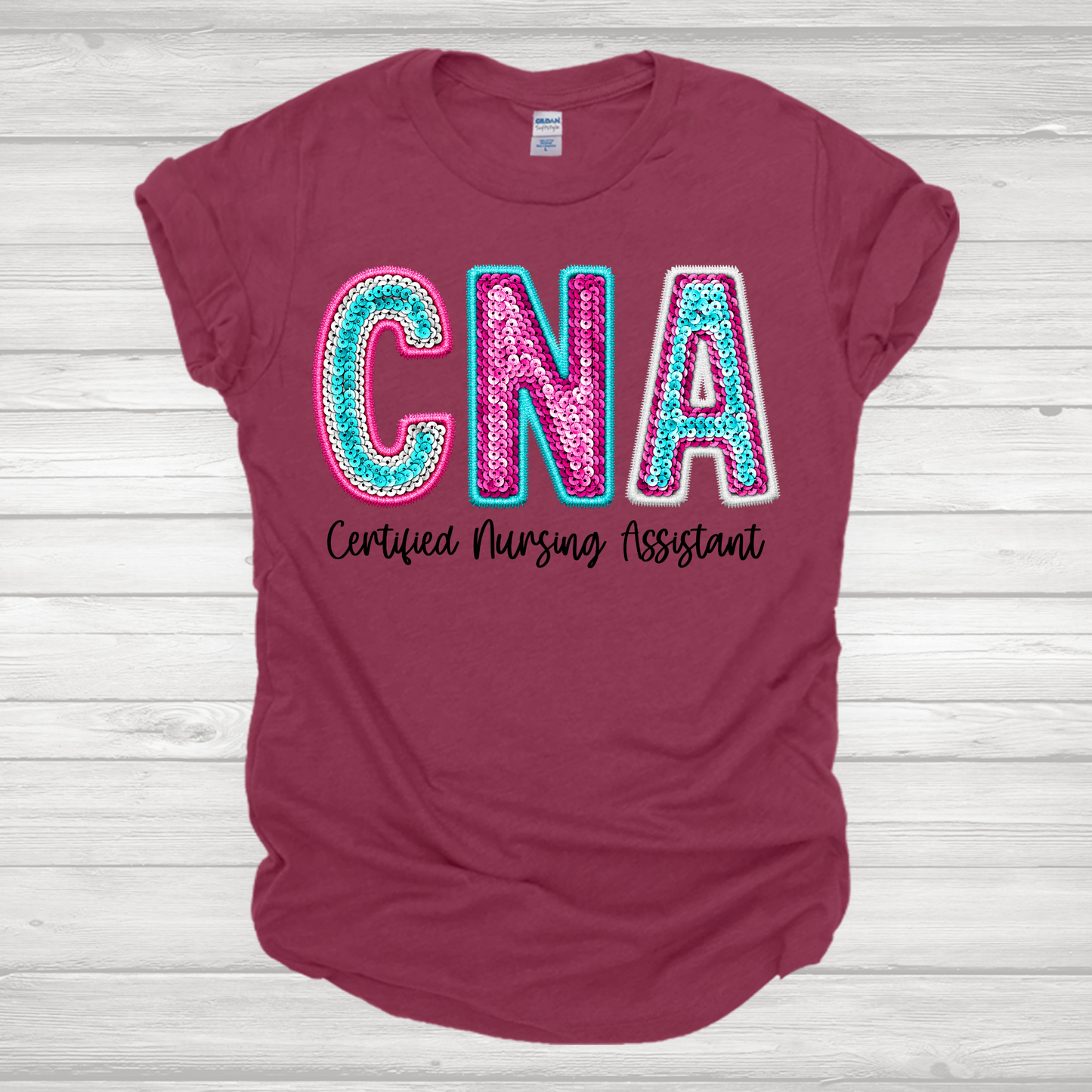 Faux Sequin CNA Transfer