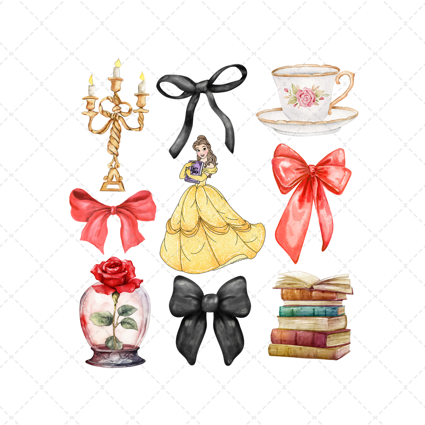 Belle Princess Coquette Transfer