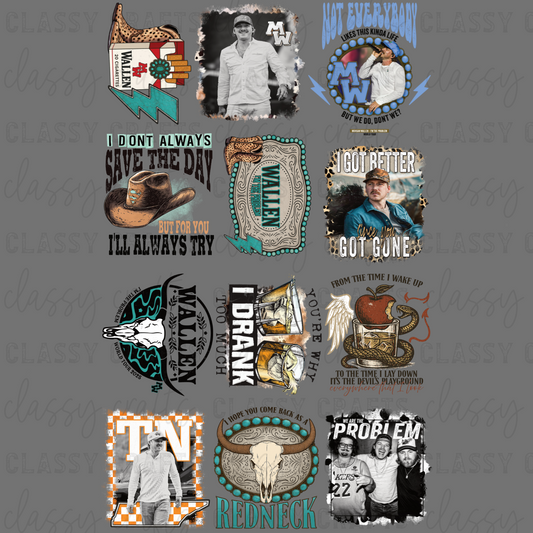 I'm The Problem - 30x48 - PREMADE GANG SHEET