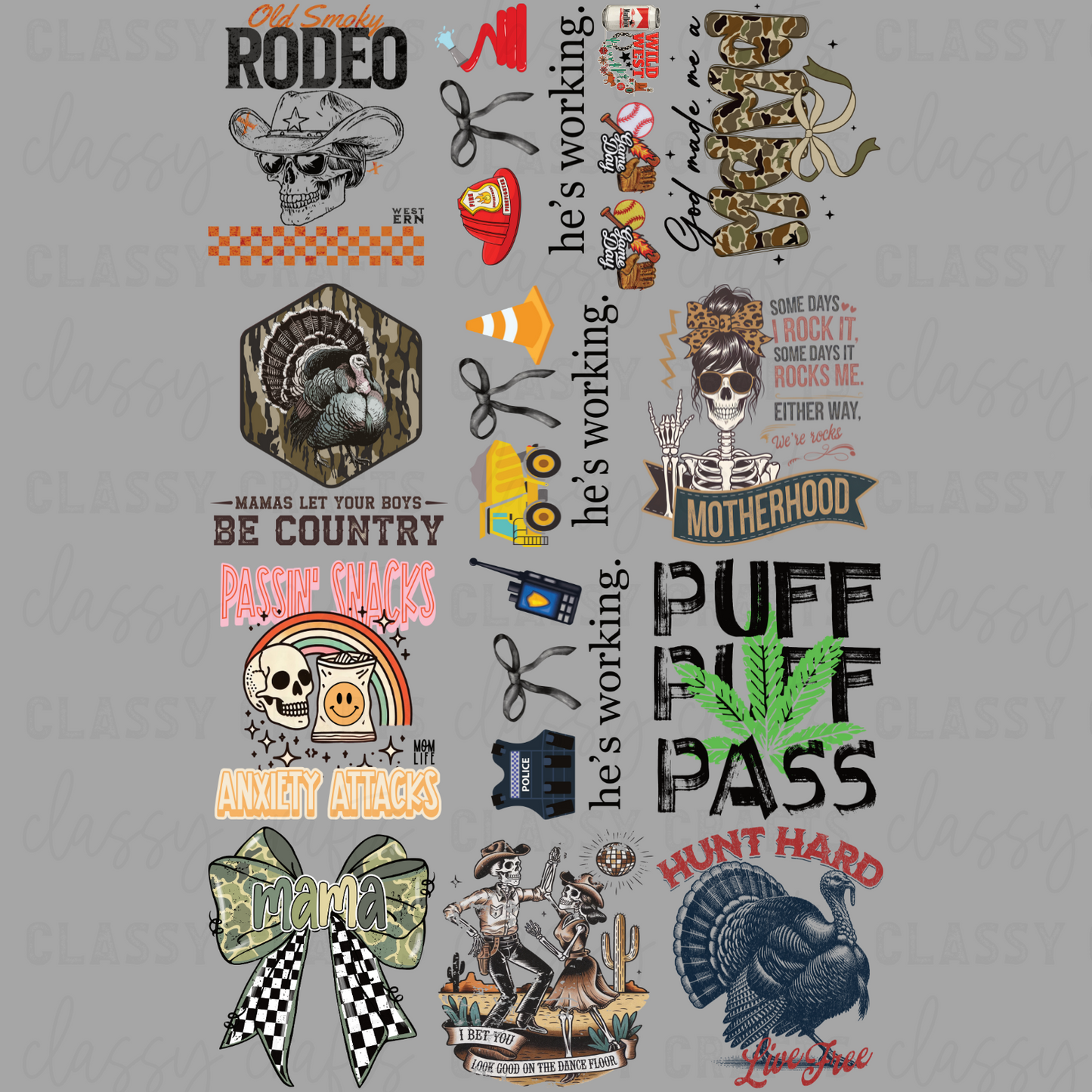 Live Free - 30x48 - PREMADE GANG SHEET