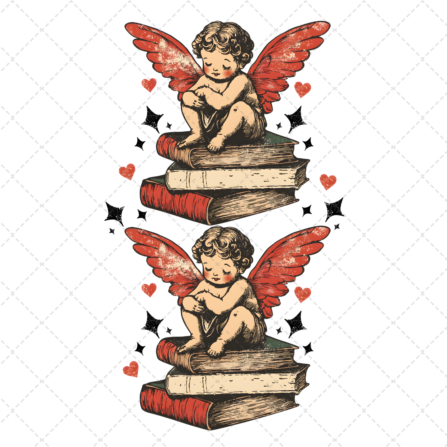 Who Needs Cupid Transfer ** TWO PART* SOLD SEPARATELY**