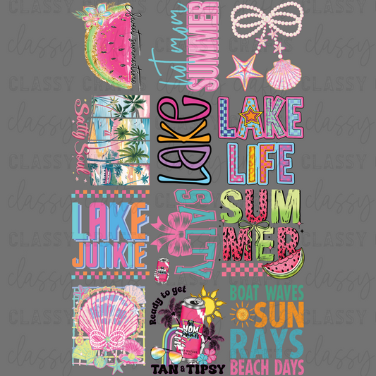 Summer Misc - 30x48 - PREMADE GANG SHEET