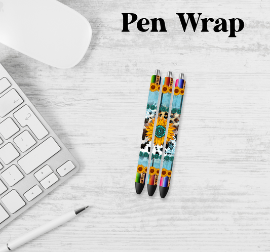 Western Pen Wrap Transfer
