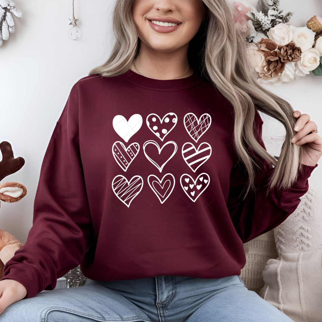 White Hearts Transfer