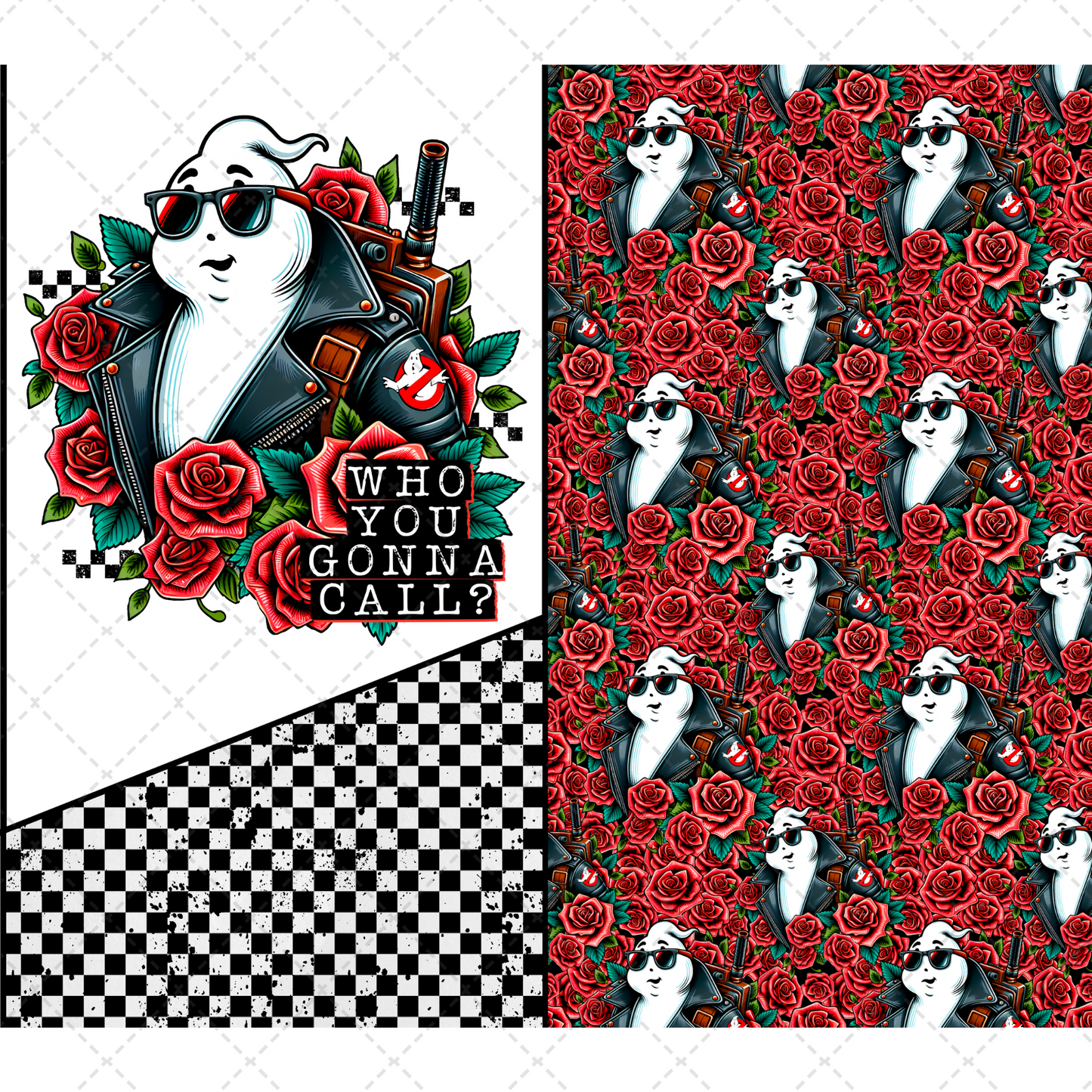 Who You Gonna Call Tumbler Wrap