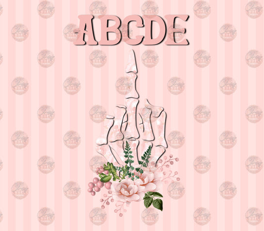 ABCDE Tumbler Wrap