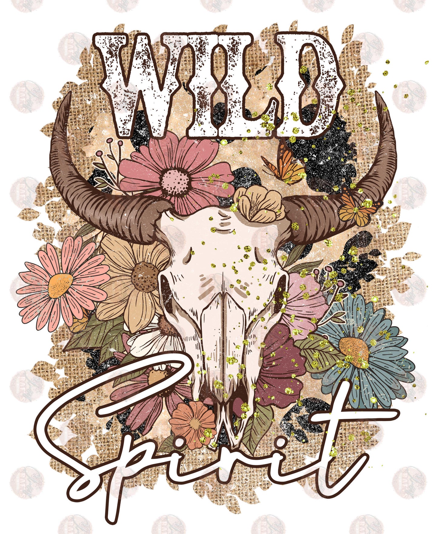 A Wild Spirit Boho Transfer
