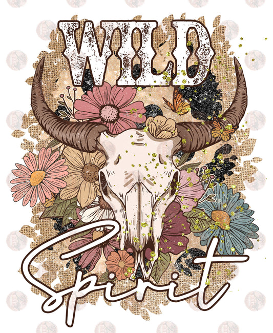 A Wild Spirit Boho Transfer