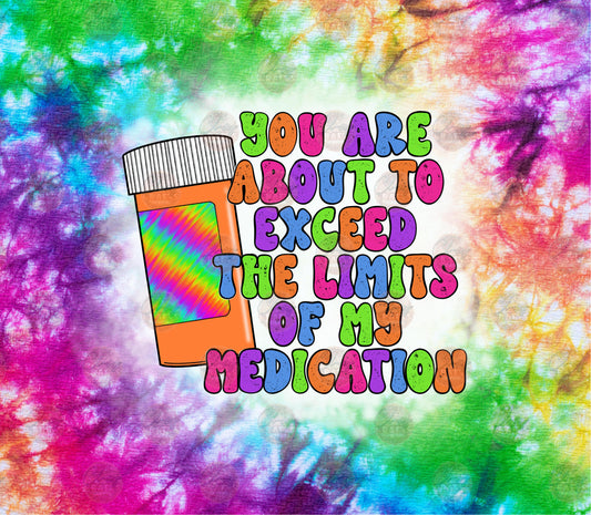 About To Exceed Tumbler Wrap