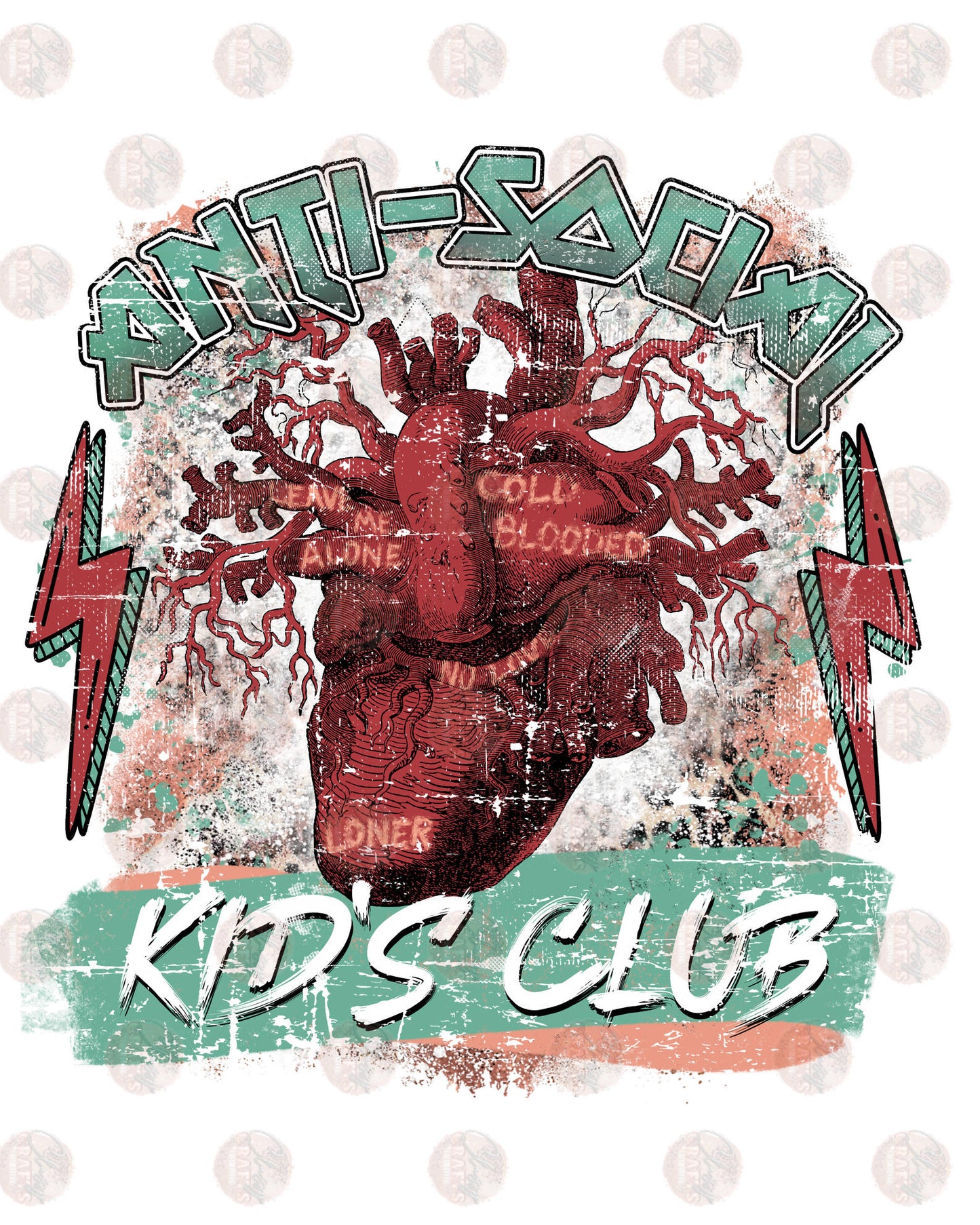 Anti-Social Kids Club DistressedTransfer