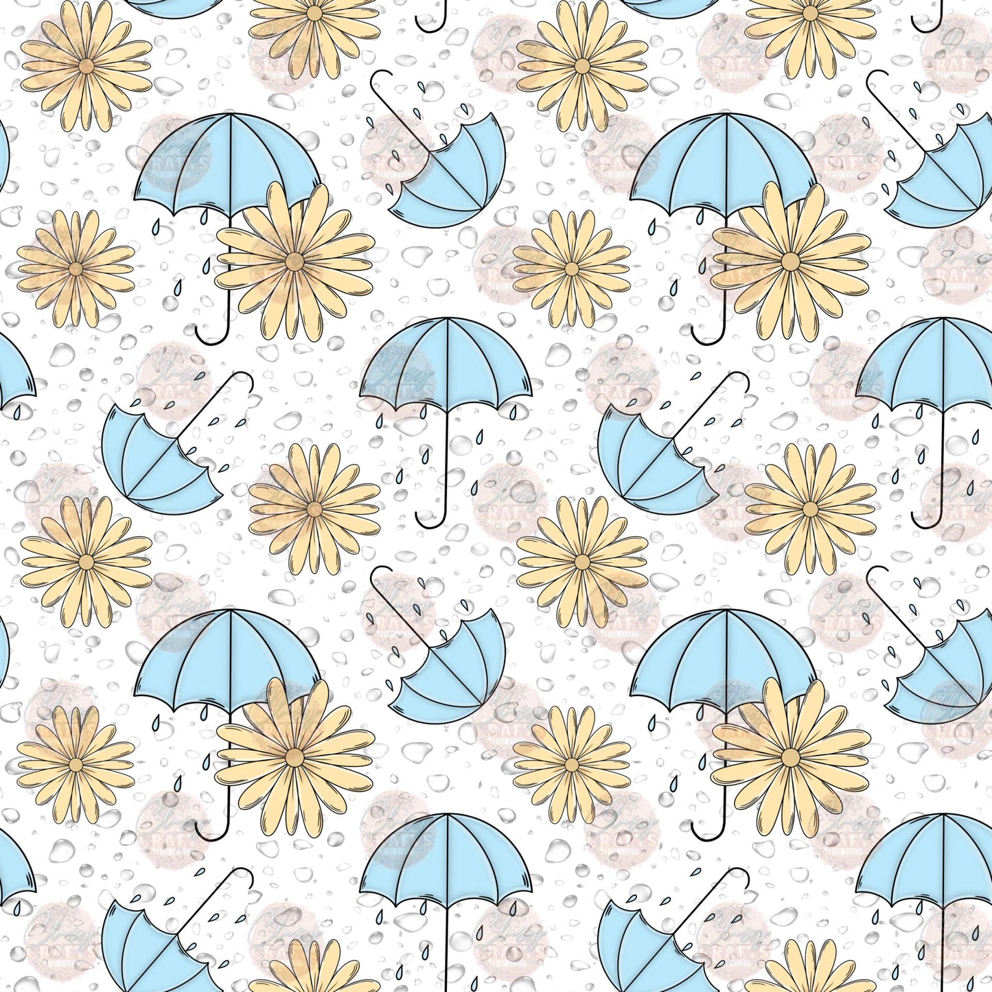 April Showers 2 Seamless Wrap