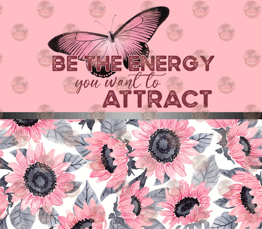 Attract Floral Tumbler Tumbler Wrap