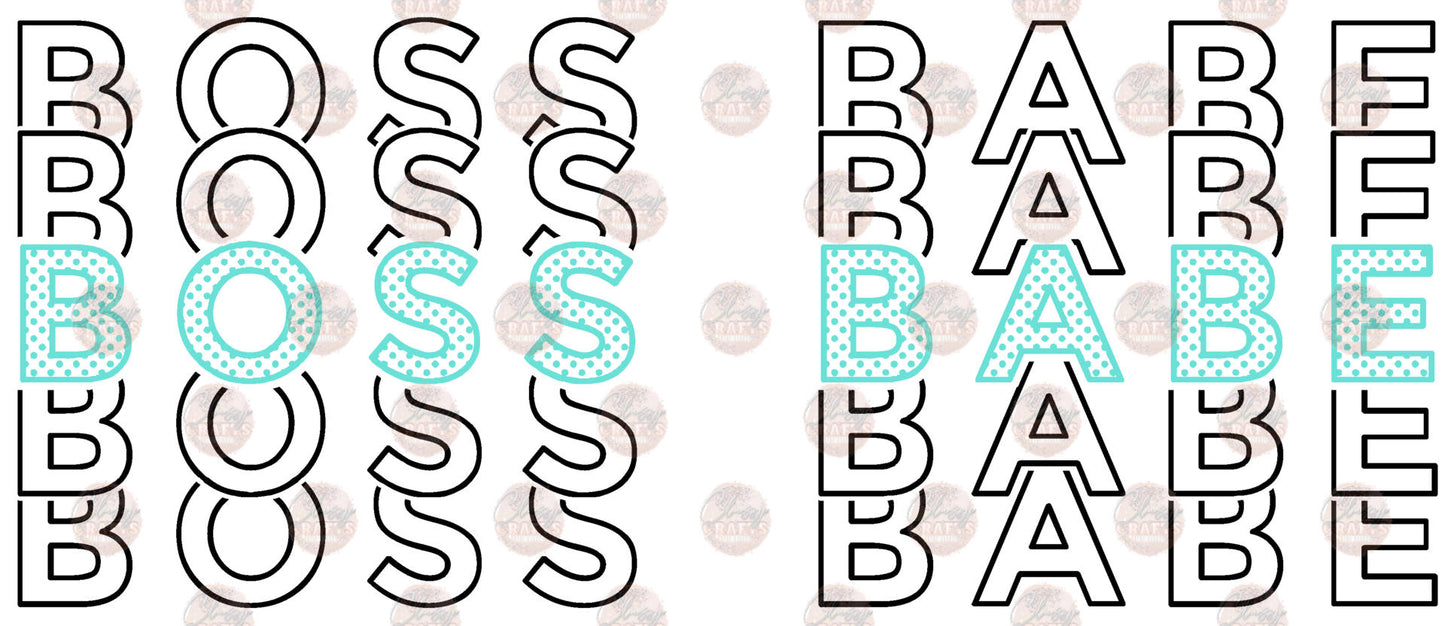 Boss Babe Stack Transfer