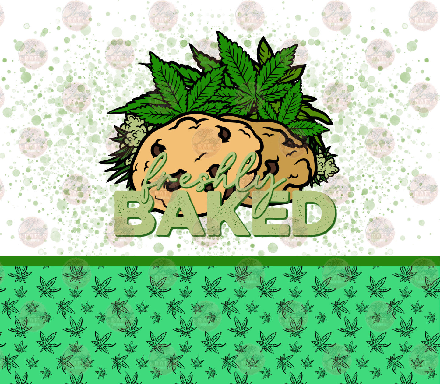 Baked Cookies Tumbler Wrap